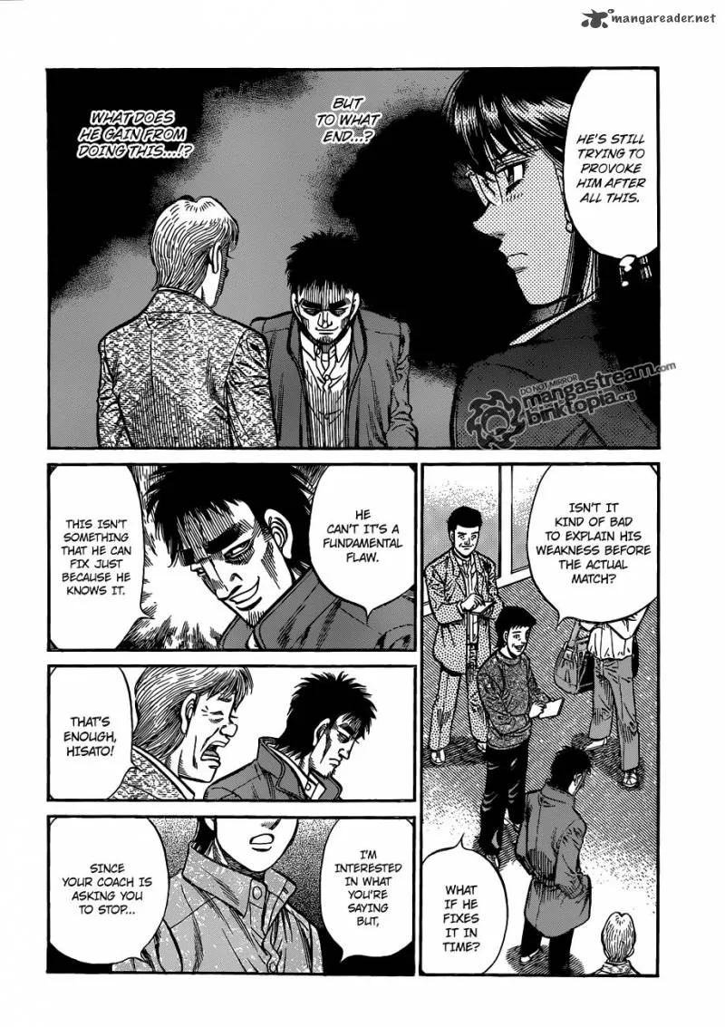 Hajime no Ippo Chapter 928 page 3