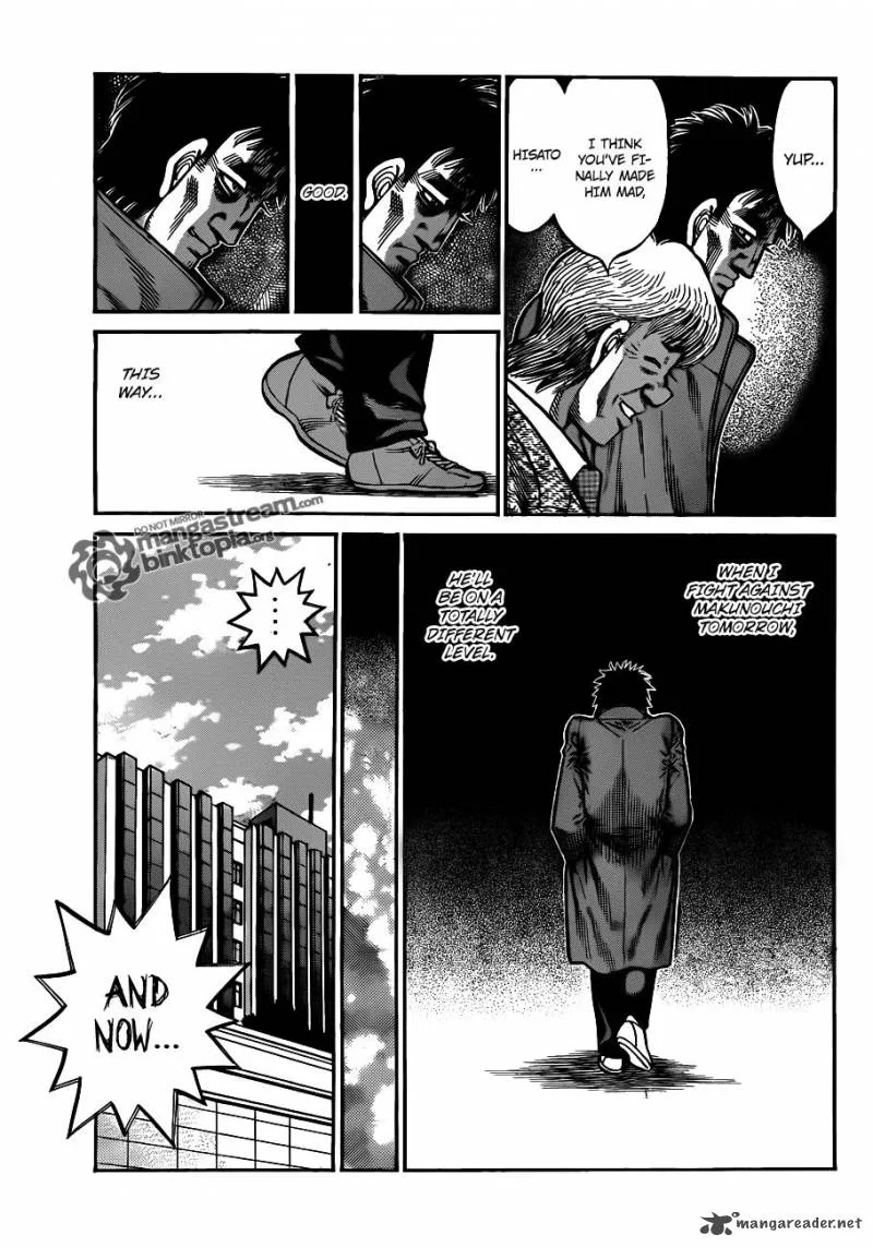 Hajime no Ippo Chapter 928 page 14