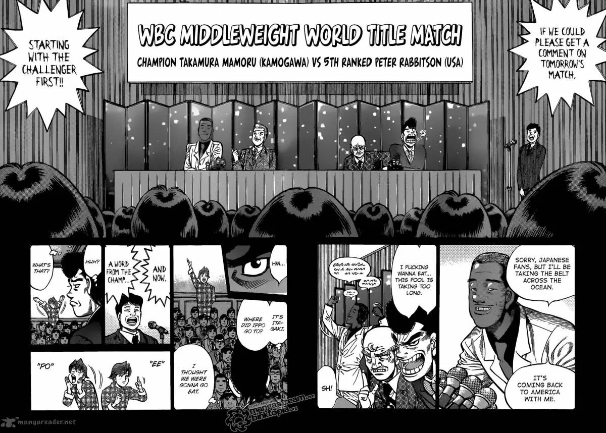 Hajime no Ippo Chapter 928 page 15