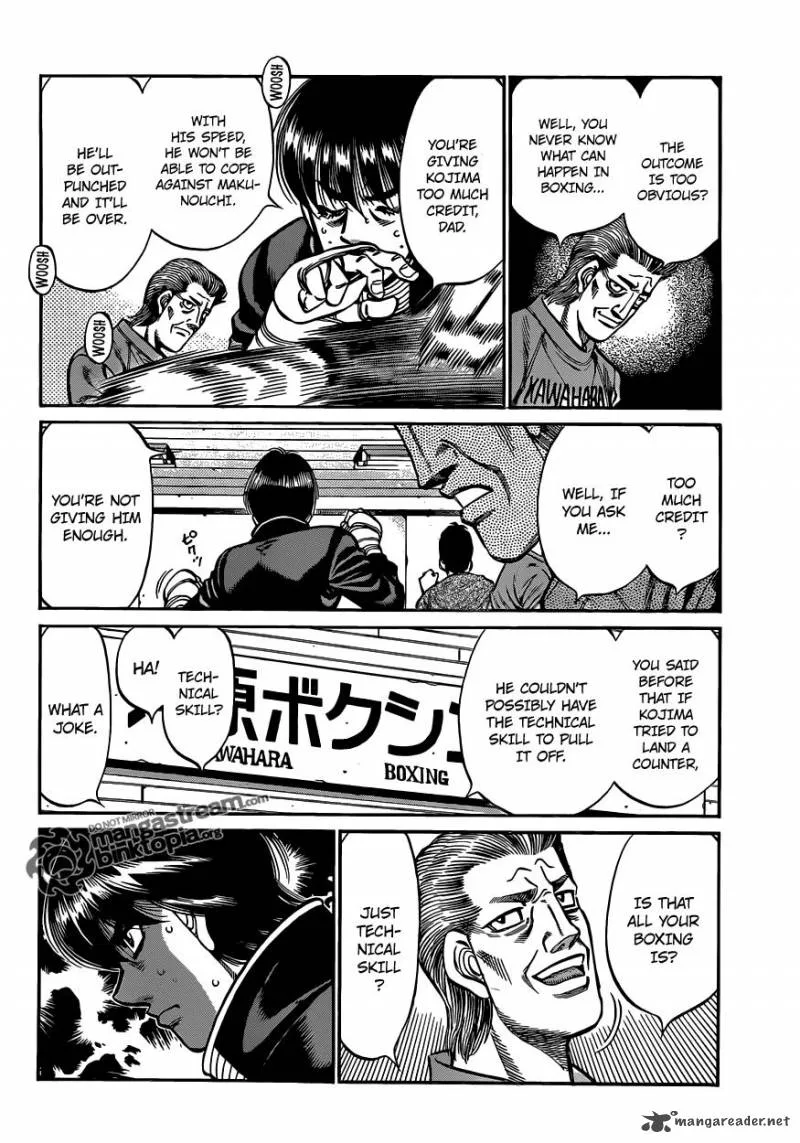 Hajime no Ippo Chapter 929 page 11