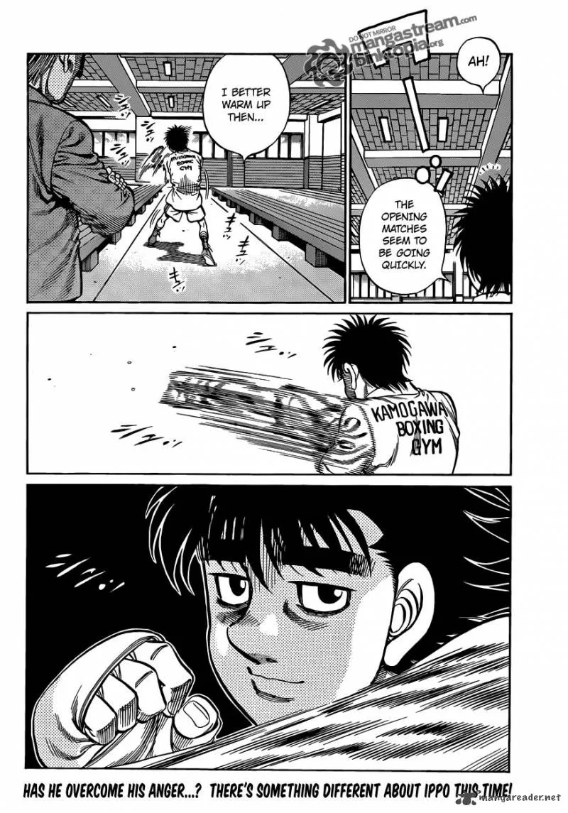 Hajime no Ippo Chapter 929 page 18