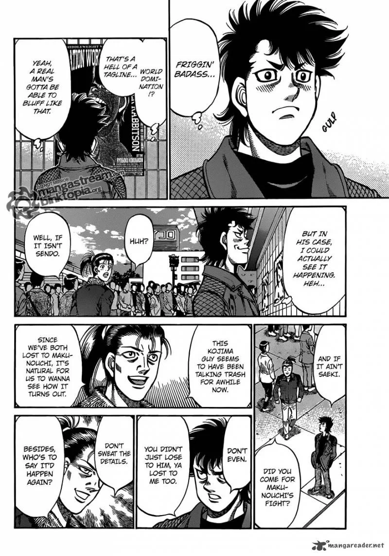 Hajime no Ippo Chapter 929 page 5