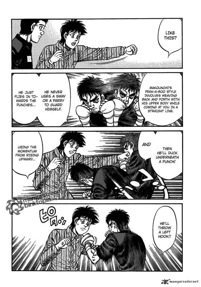 Hajime no Ippo Chapter 930 page 8