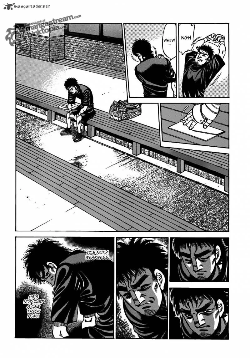 Hajime no Ippo Chapter 930 page 14
