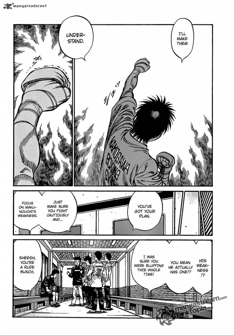 Hajime no Ippo Chapter 930 page 6