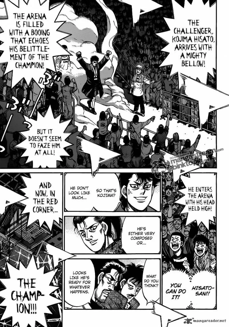 Hajime no Ippo Chapter 931 page 9