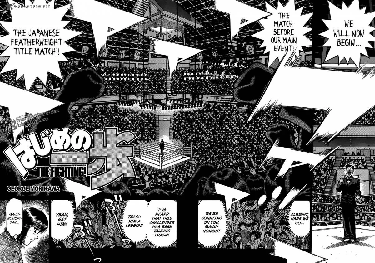 Hajime no Ippo Chapter 931 page 3
