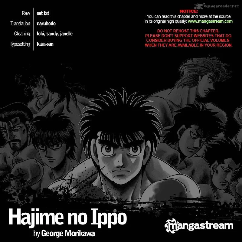 Hajime no Ippo Chapter 933 page 15