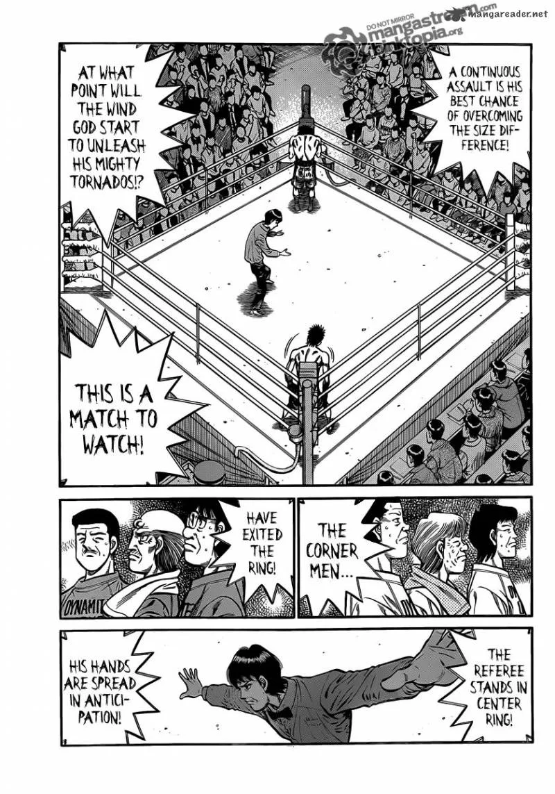 Hajime no Ippo Chapter 933 page 3