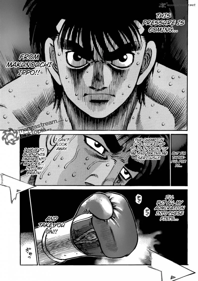 Hajime no Ippo Chapter 933 page 13