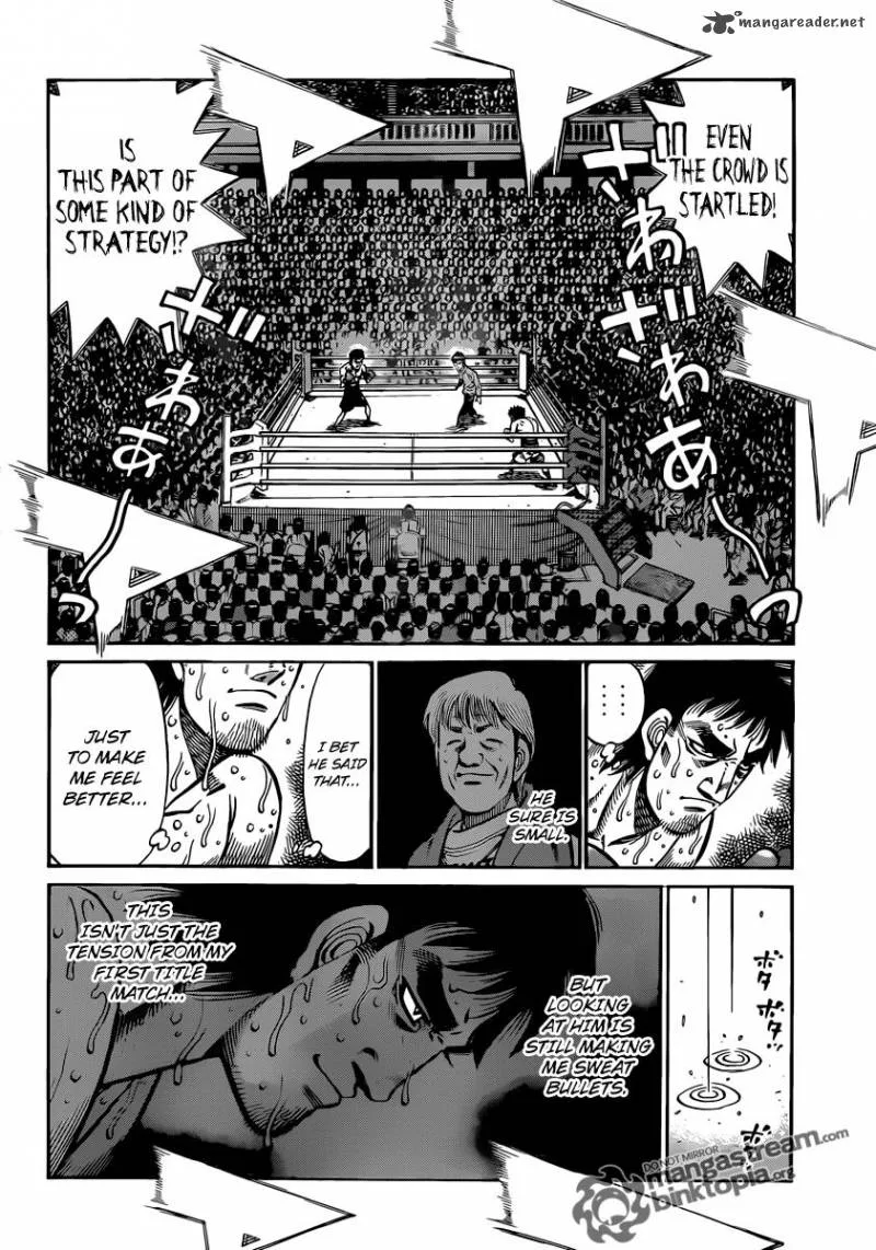 Hajime no Ippo Chapter 933 page 12