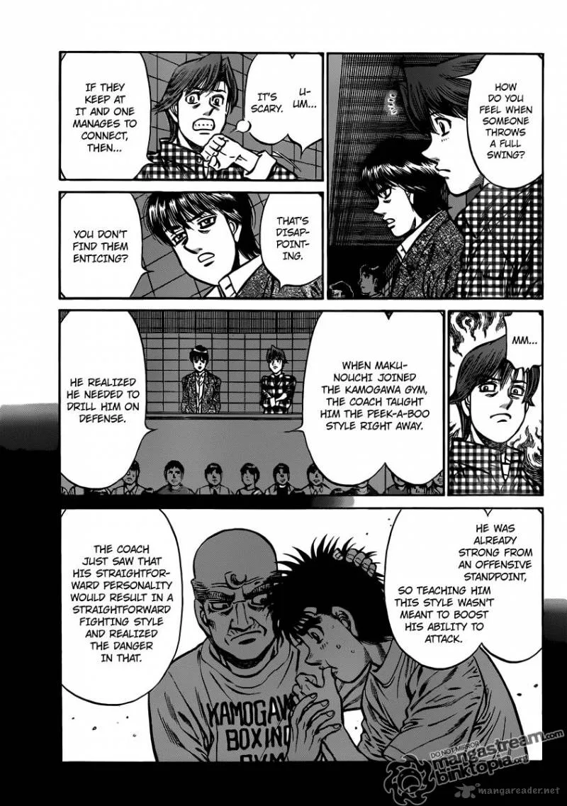 Hajime no Ippo Chapter 935 page 5