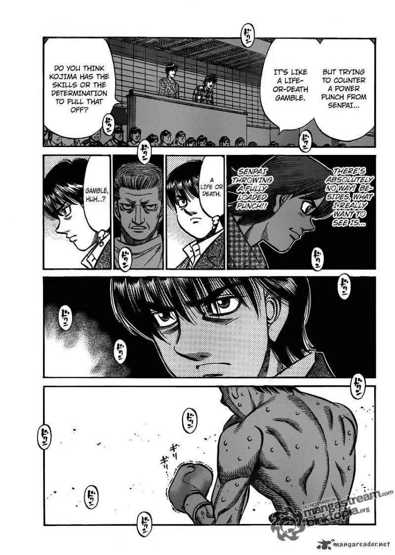 Hajime no Ippo Chapter 935 page 11