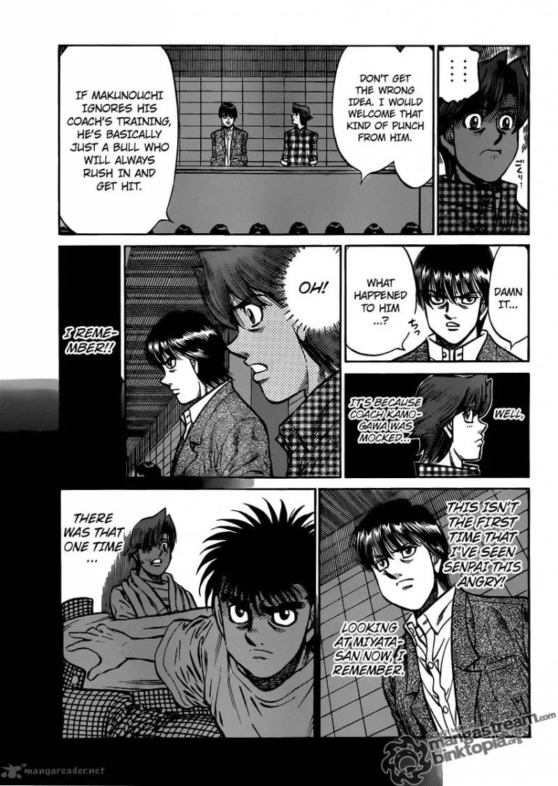 Hajime no Ippo Chapter 935 page 9