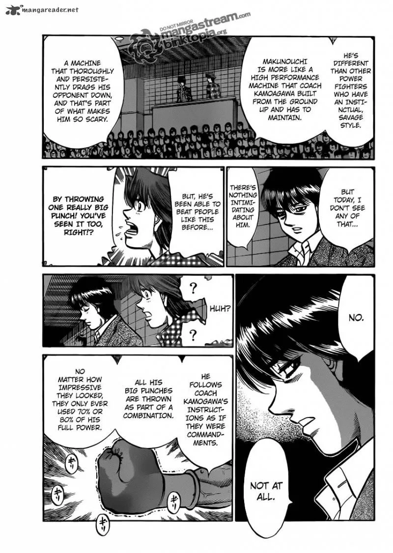 Hajime no Ippo Chapter 935 page 7