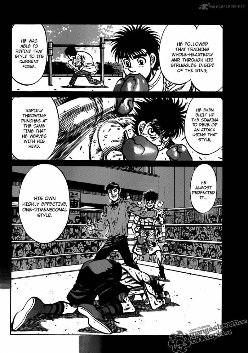 Hajime no Ippo Chapter 935 page 6