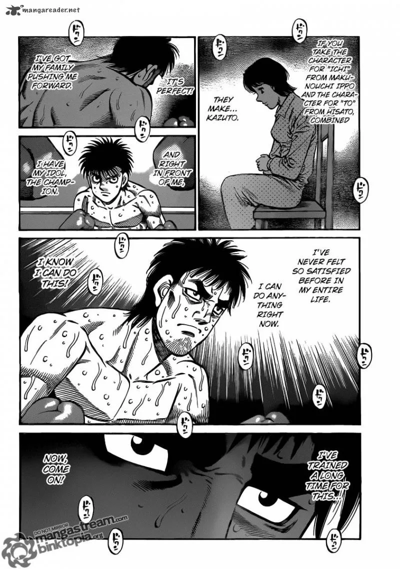 Hajime no Ippo Chapter 935 page 14