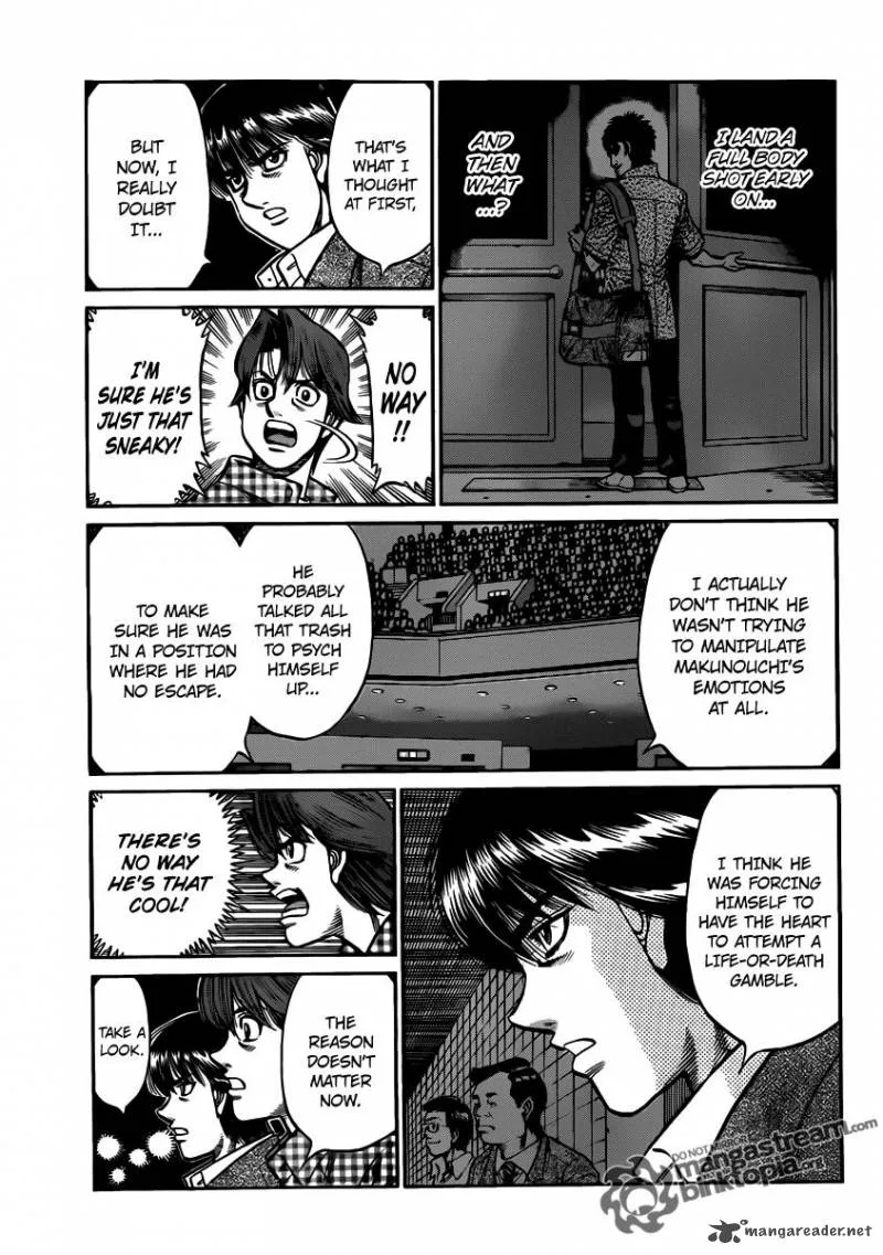 Hajime no Ippo Chapter 936 page 8