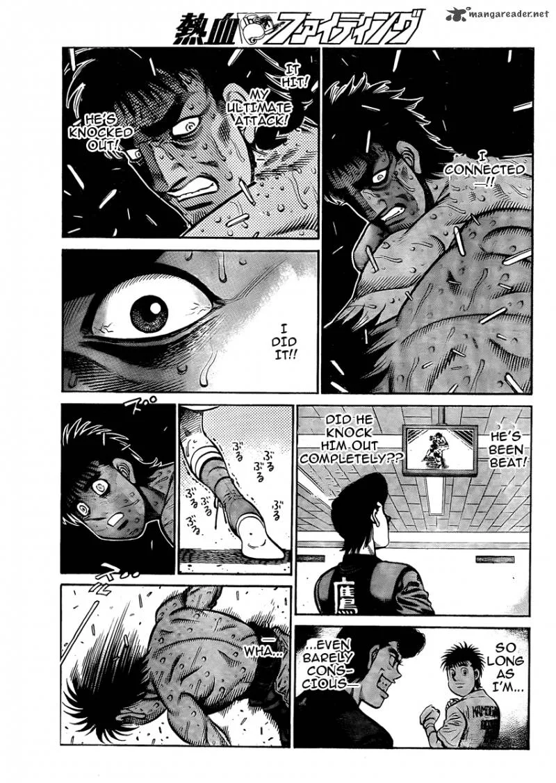 Hajime no Ippo Chapter 938 page 8