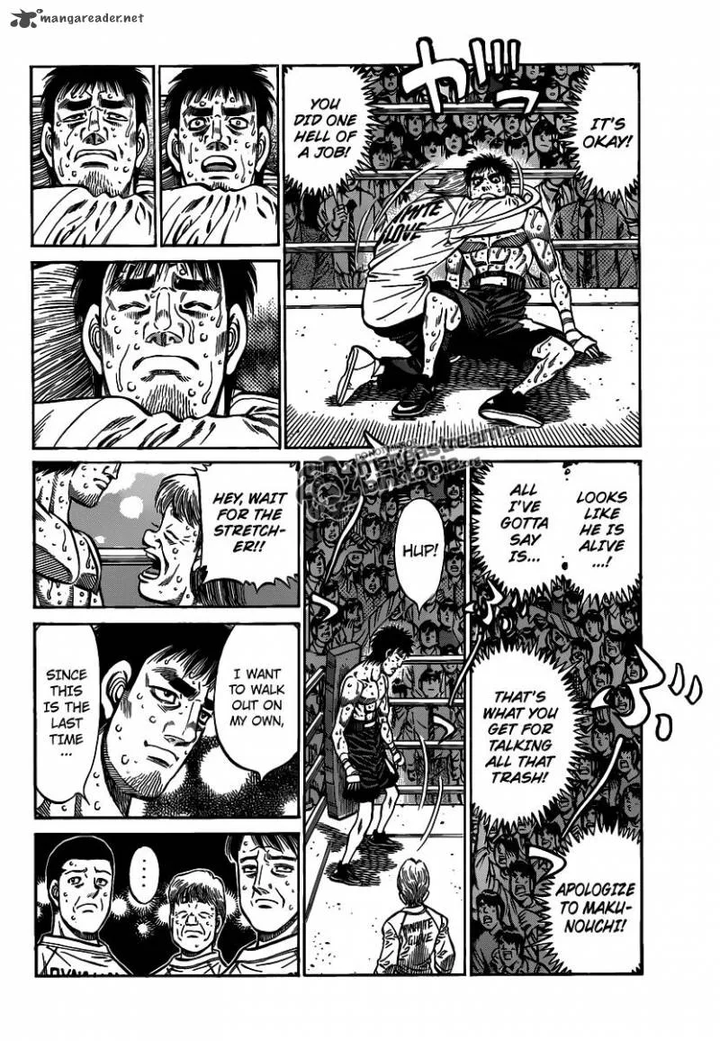Hajime no Ippo Chapter 940 page 3