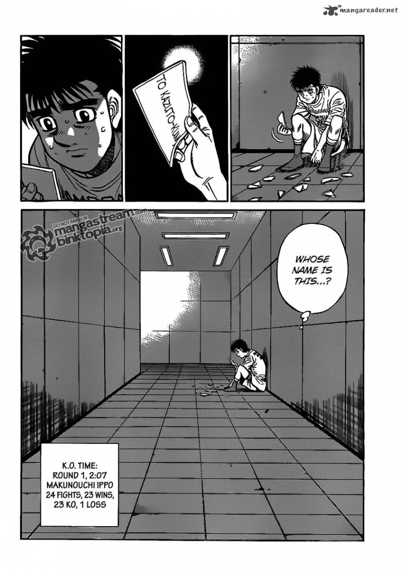 Hajime no Ippo Chapter 941 page 18
