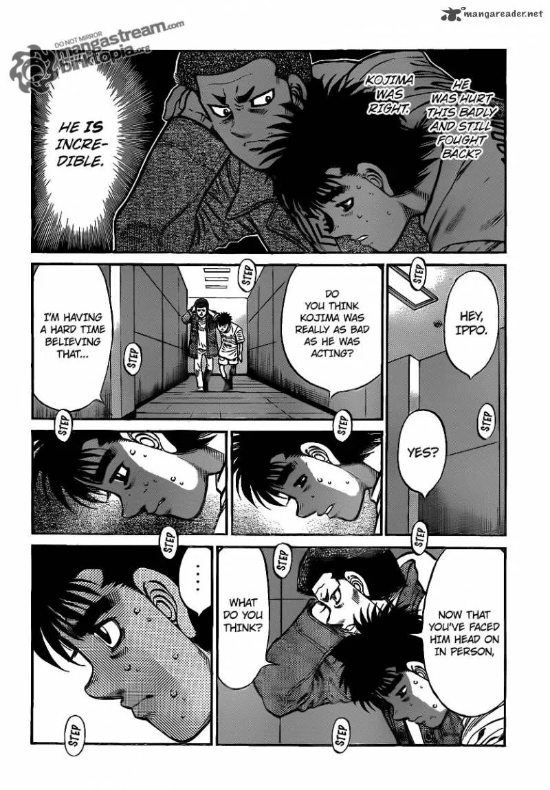 Hajime no Ippo Chapter 941 page 12