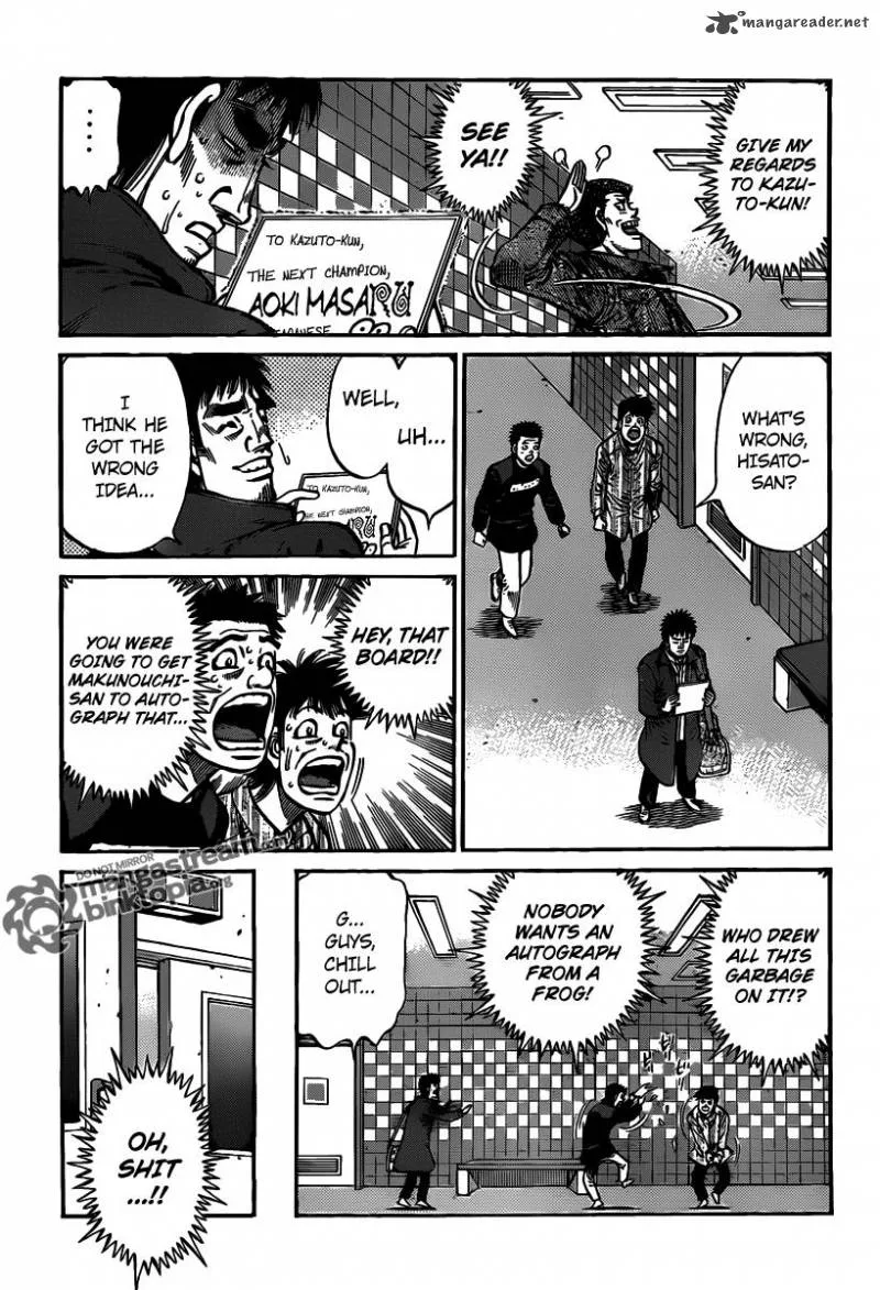 Hajime no Ippo Chapter 941 page 9