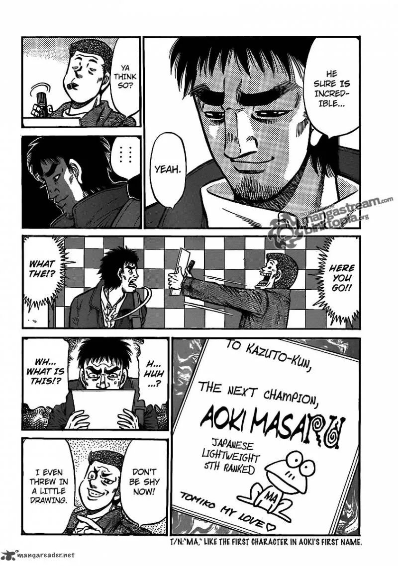Hajime no Ippo Chapter 941 page 8