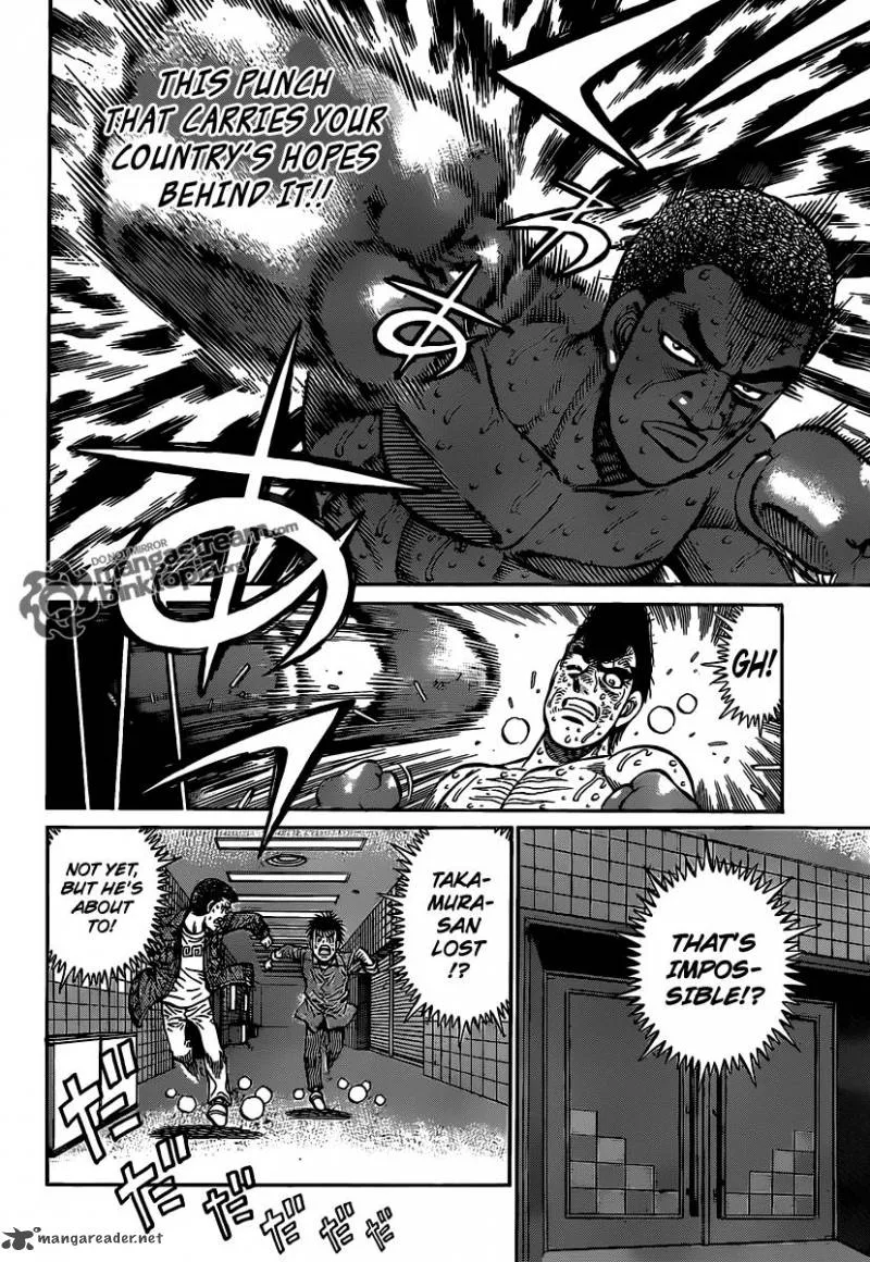 Hajime no Ippo Chapter 942 page 14