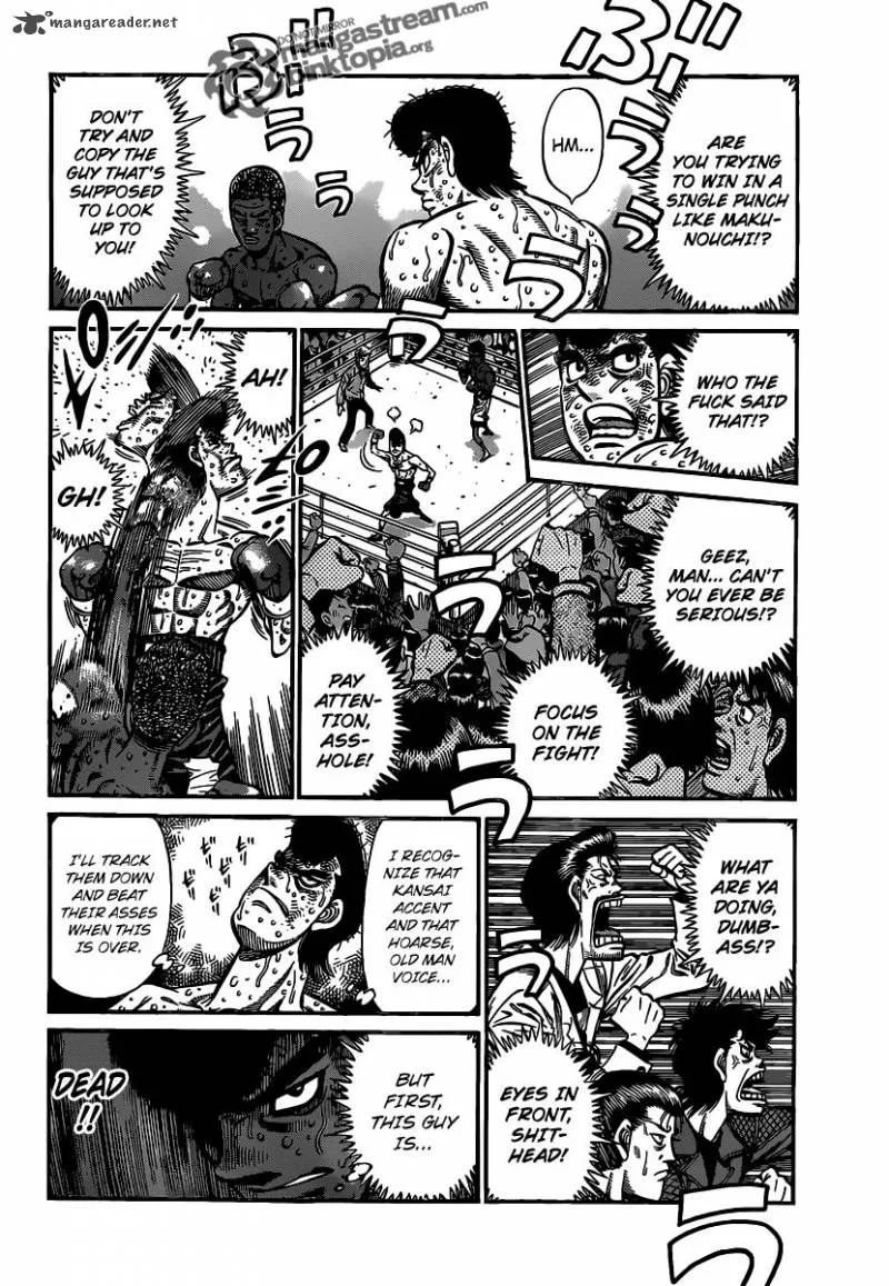 Hajime no Ippo Chapter 942 page 8