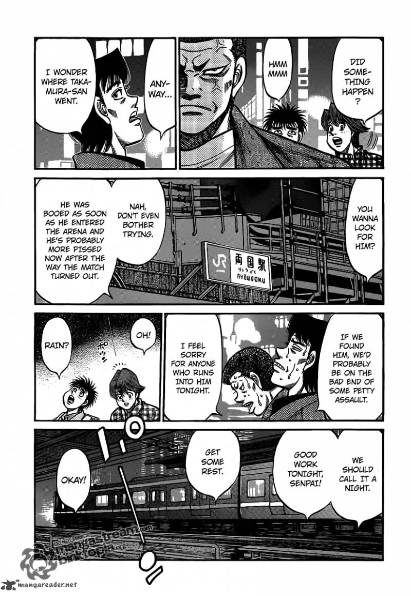 Hajime no Ippo Chapter 943 page 5
