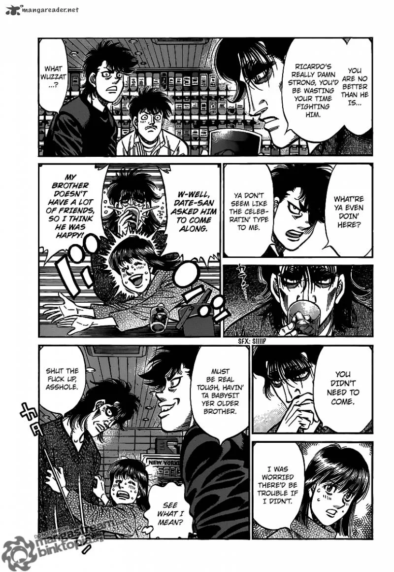 Hajime no Ippo Chapter 943 page 9