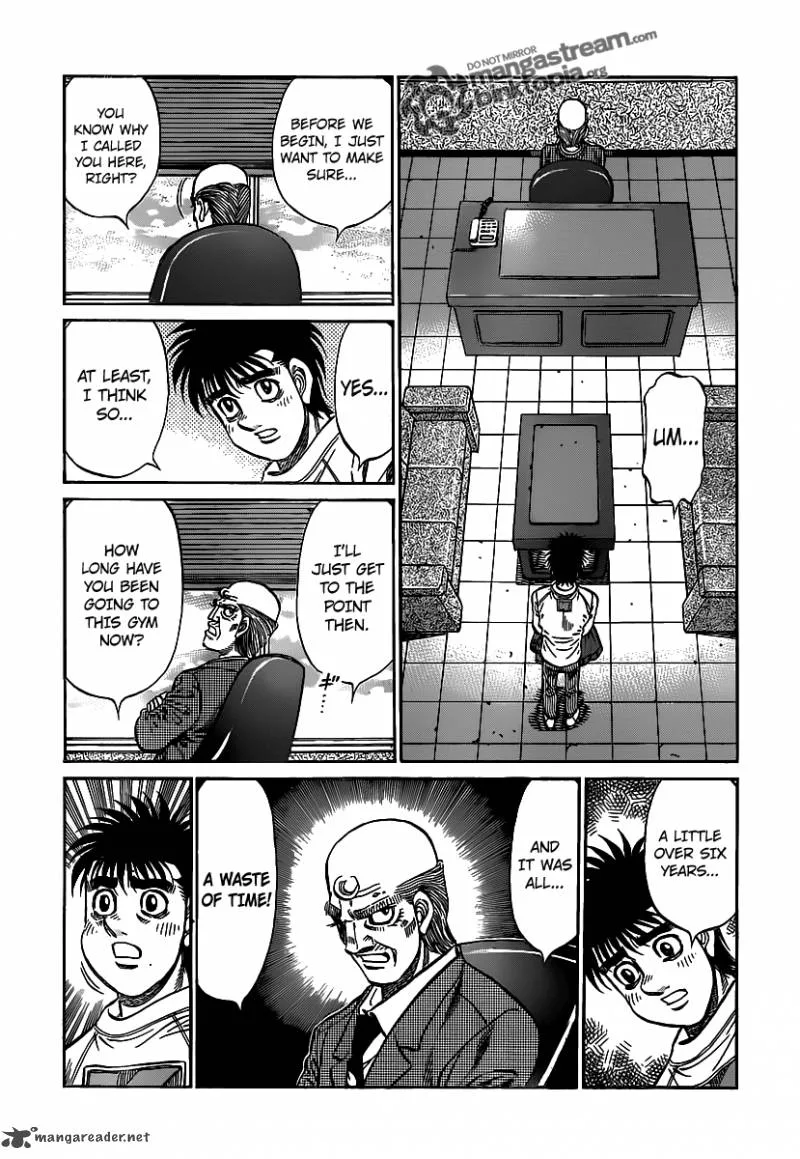 Hajime no Ippo Chapter 944 page 13