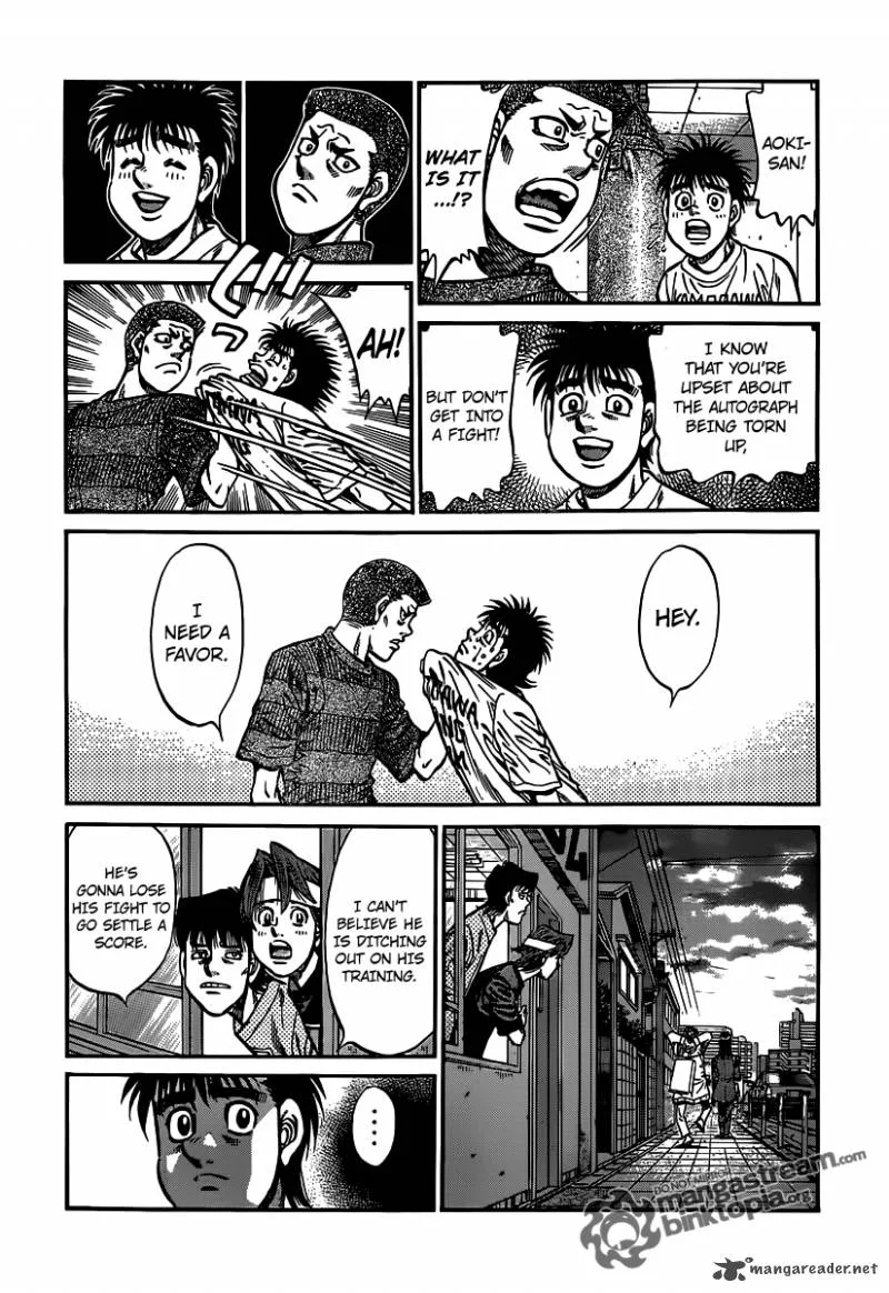 Hajime no Ippo Chapter 945 page 7