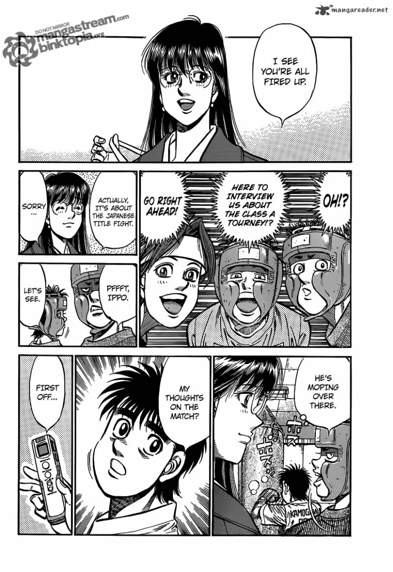 Hajime no Ippo Chapter 945 page 2