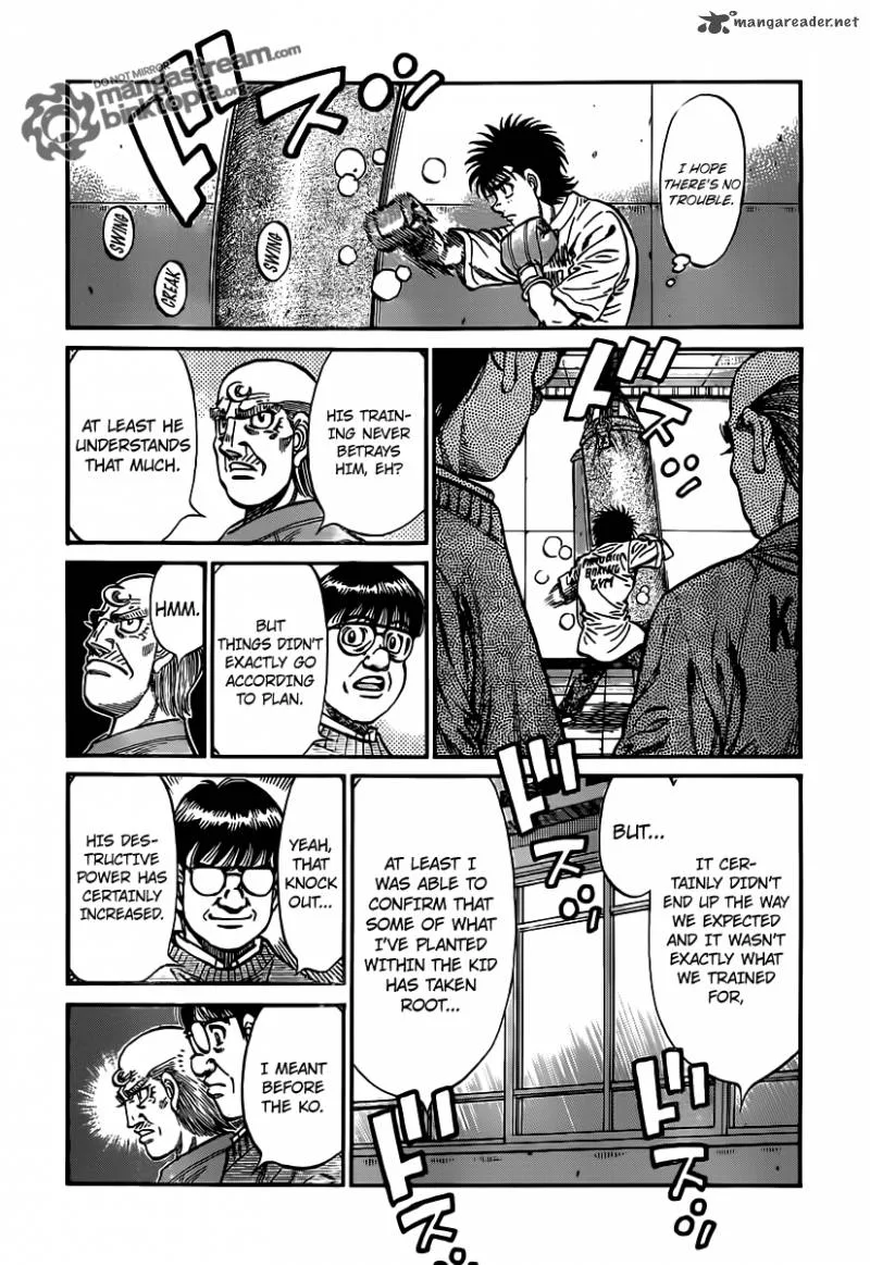 Hajime no Ippo Chapter 945 page 8