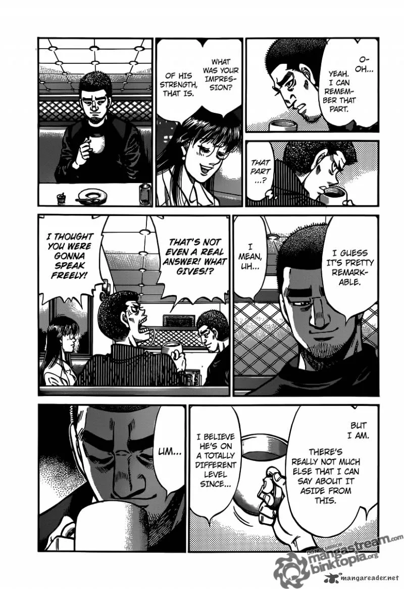Hajime no Ippo Chapter 945 page 15