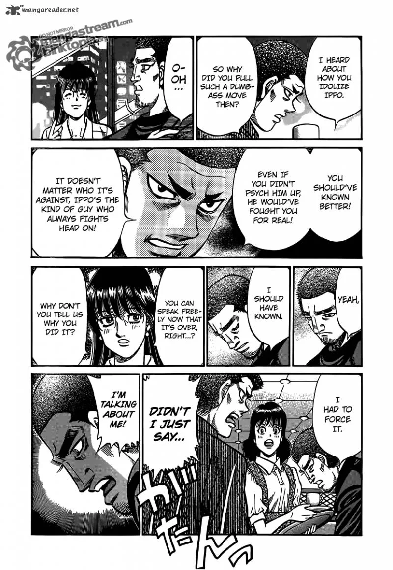 Hajime no Ippo Chapter 945 page 13