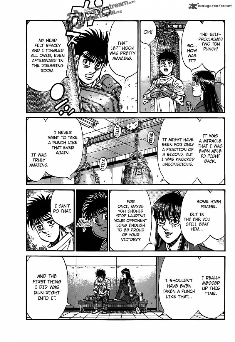 Hajime no Ippo Chapter 945 page 3