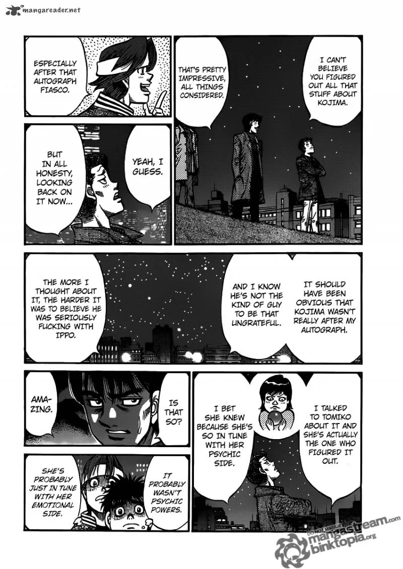 Hajime no Ippo Chapter 946 page 13