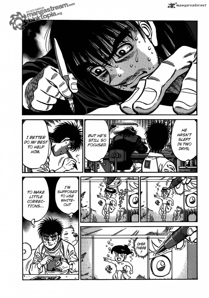 Hajime no Ippo Chapter 947 page 5