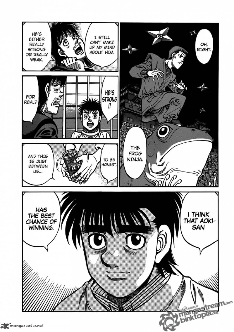 Hajime no Ippo Chapter 947 page 13