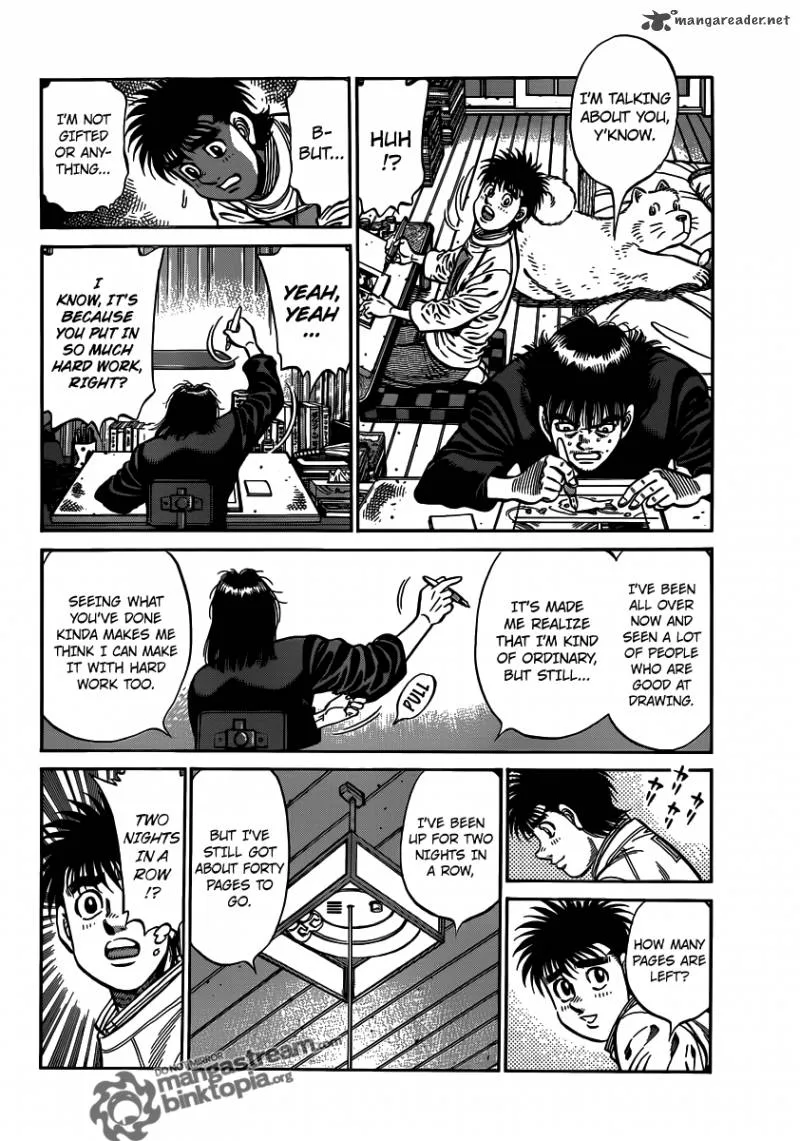 Hajime no Ippo Chapter 947 page 4