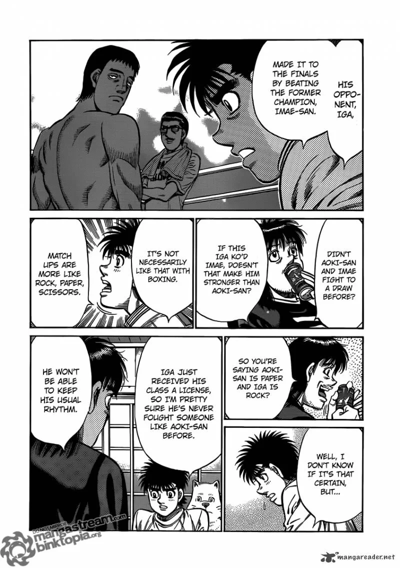 Hajime no Ippo Chapter 947 page 14
