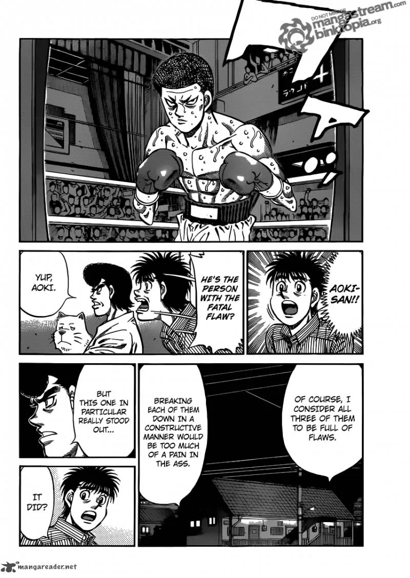 Hajime no Ippo Chapter 949 page 5