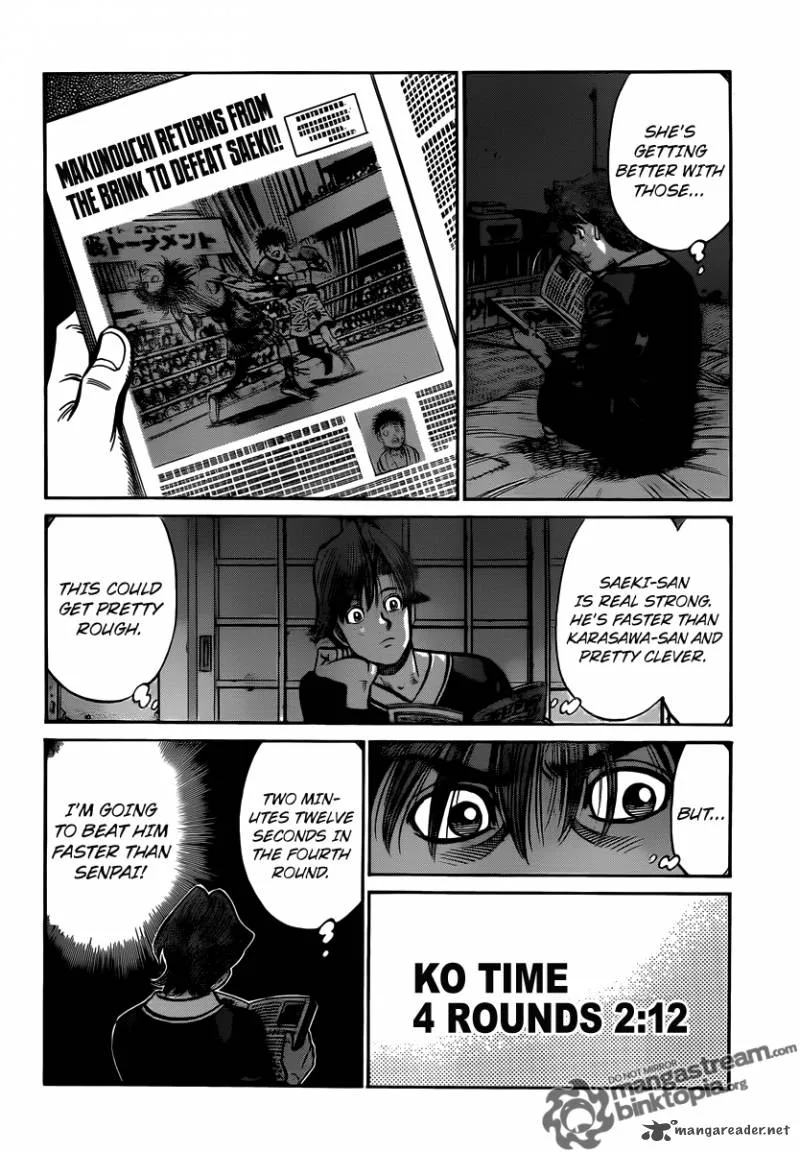 Hajime no Ippo Chapter 952 page 10