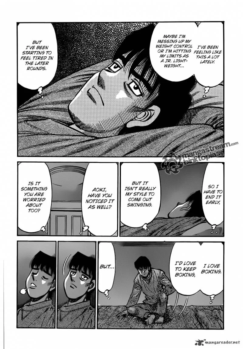 Hajime no Ippo Chapter 952 page 6