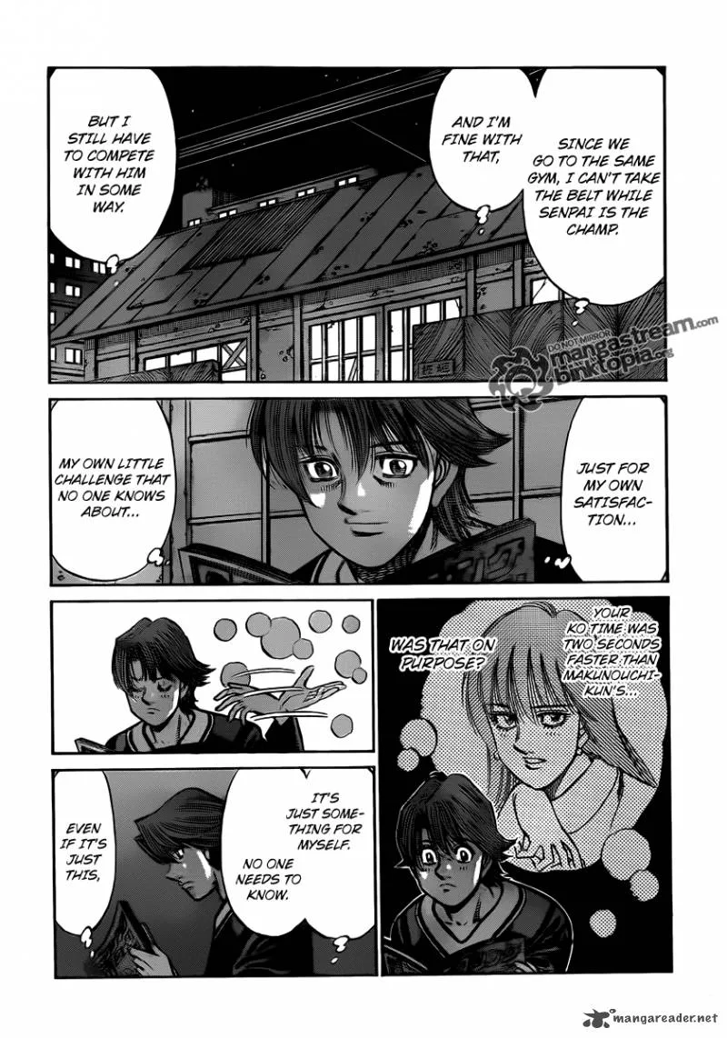 Hajime no Ippo Chapter 952 page 11