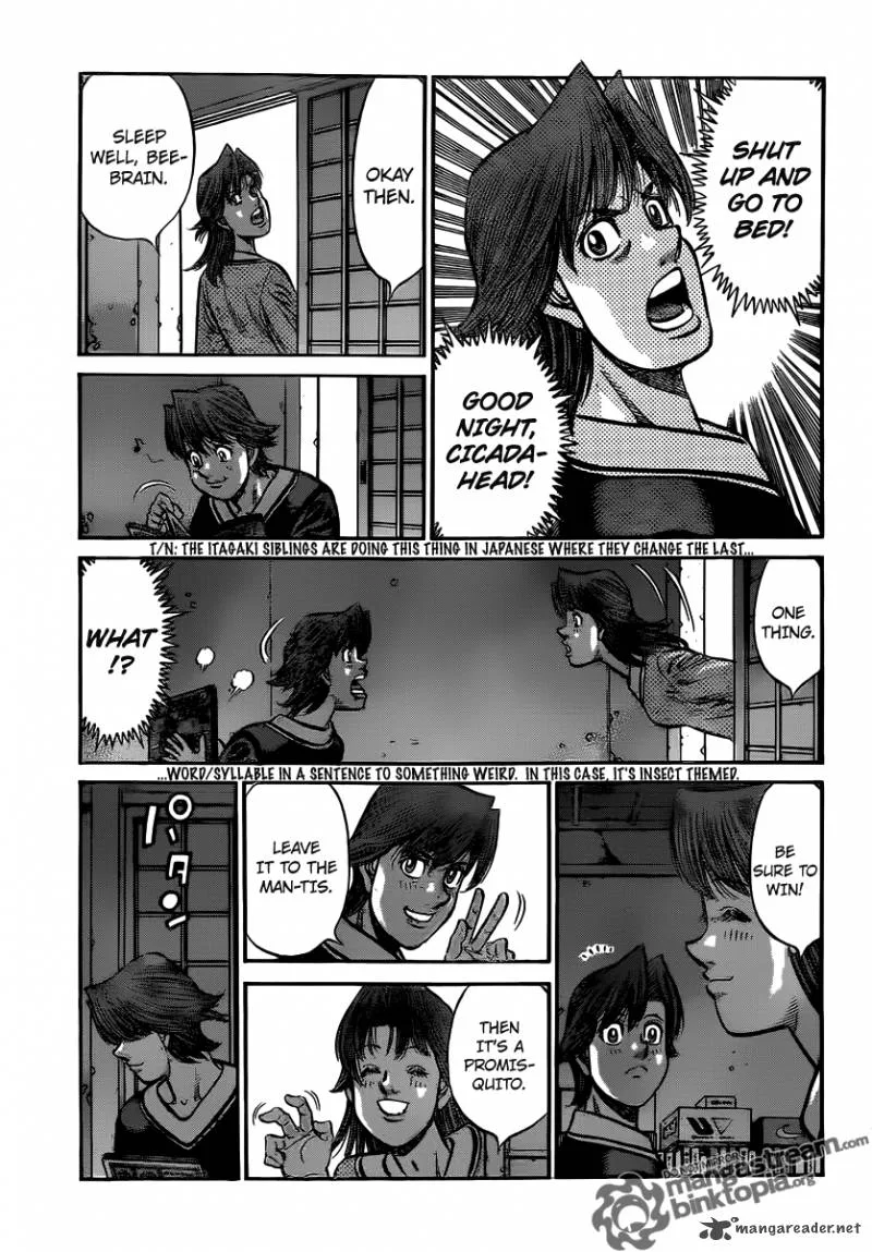 Hajime no Ippo Chapter 952 page 9