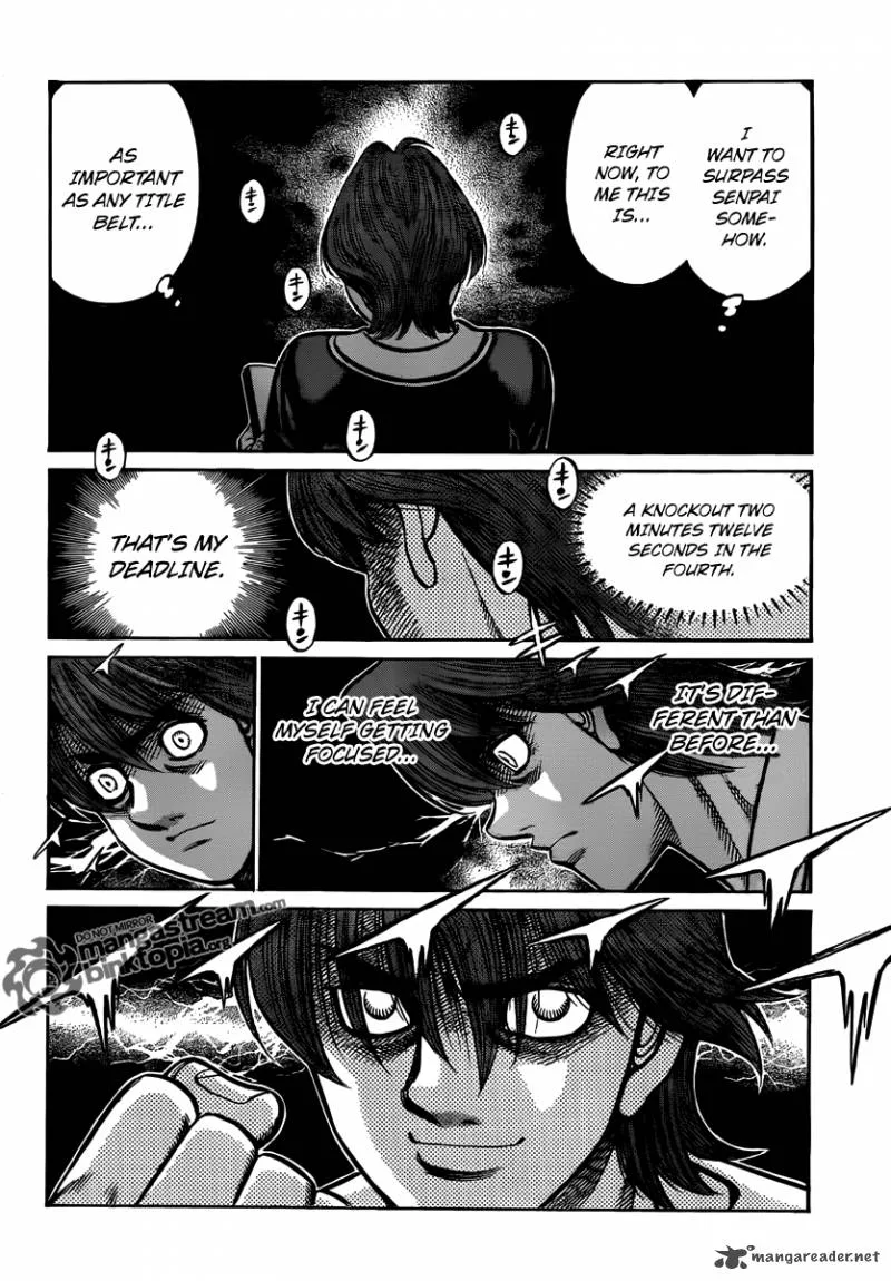 Hajime no Ippo Chapter 952 page 12